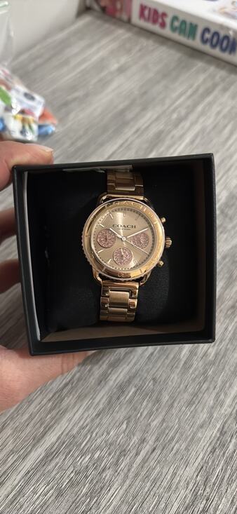 Coach Watch Cruiser 14504255 Women Pink Gold NWT main image 5
